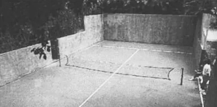 Padel Court in 1969's